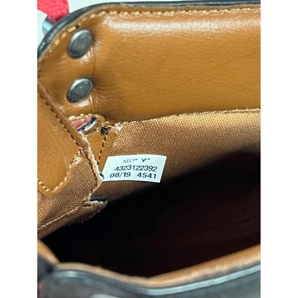 American Eagle Outfitters Womens Black Lace Up Lug Sole Boots Size 6 - Picture 9 of 9